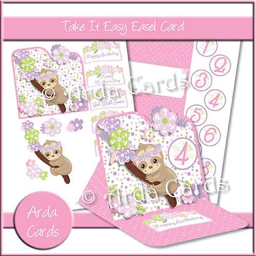 Take It Easy Easel Card