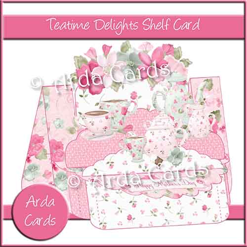 Teatime Delights Shelf Card