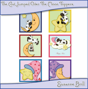 The Cow Jumped Over The Moon Toppers - The Printable Craft Shop