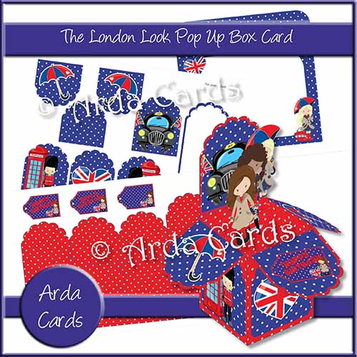 The London Look Pop Up Box Card