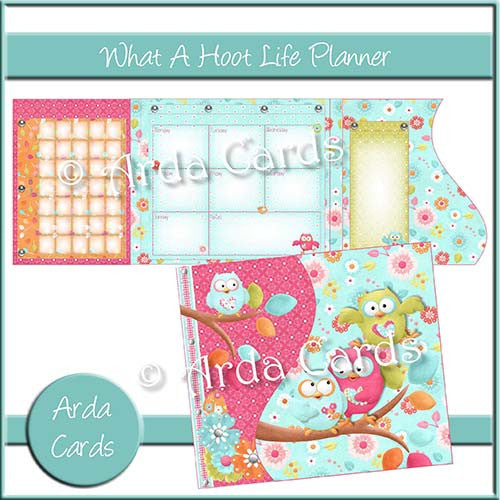 What A Hoot Life Planner - The Printable Craft Shop