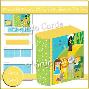 Wonderful Wizard Of Oz Book Shaped Gift Box