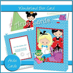 Wonderland Box Card