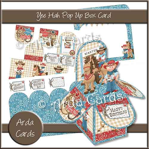 Yee Hah Pop Up Box Card